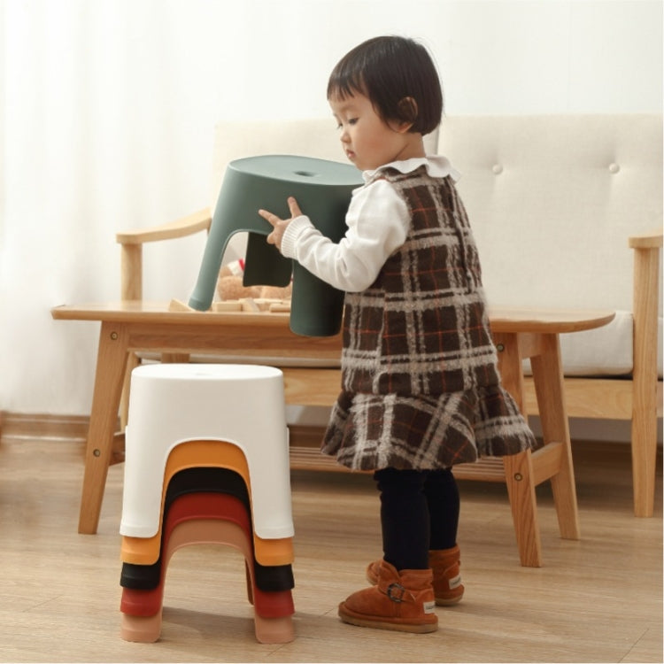 Household Bathroom Row Stools Plastic Stools Thickened Low Stools Square Stools Small Benches My Store