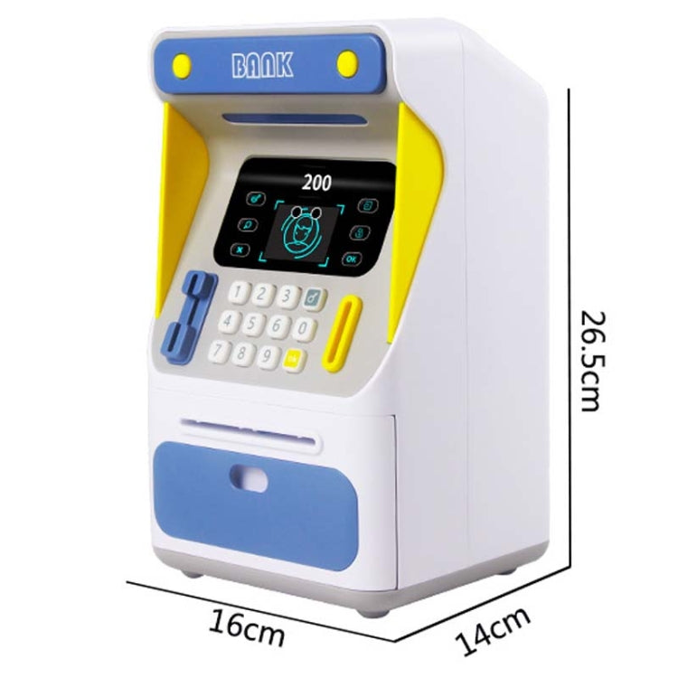 Simulation Face Recognition ATM Cash Deposit Box Simulation Password Automatic Rolling Money Safe Deposit Box My Store