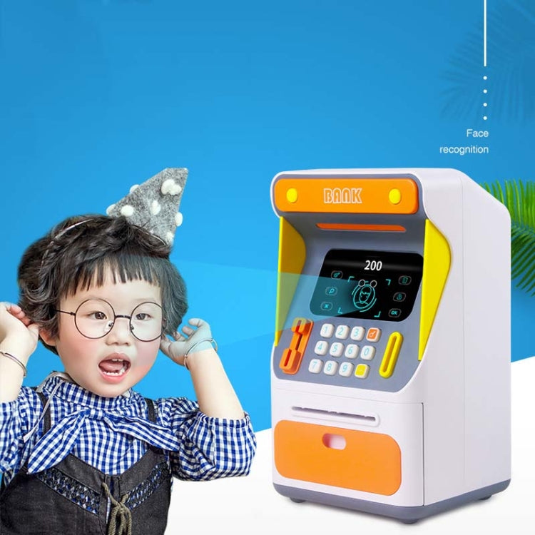 Simulation Face Recognition ATM Cash Deposit Box Simulation Password Automatic Rolling Money Safe Deposit Box My Store