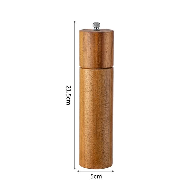 Wooden Pepper Grinder Household Sea Salt Manual Seasoning Bottle Kitchen Tool - Reluova