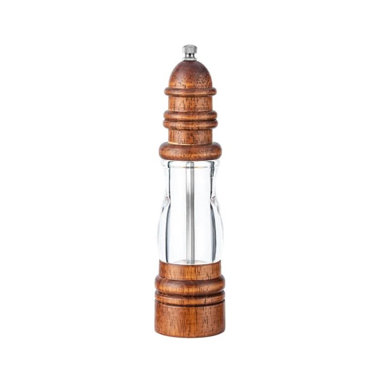 Wooden Lighthouse Shape Pepper Grinder Household Manual Sea Salt Grinding Tool - Reluova