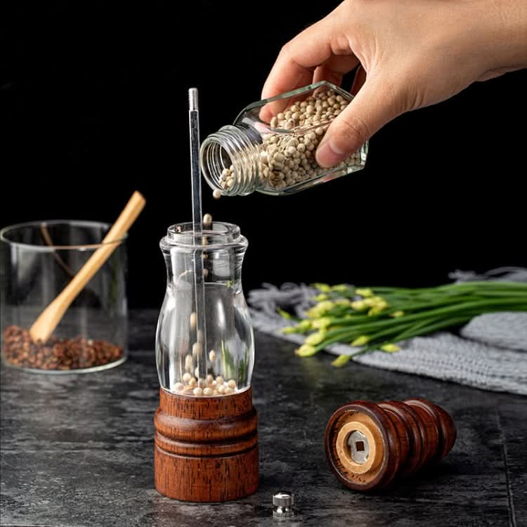 Wooden Lighthouse Shape Pepper Grinder Household Manual Sea Salt Grinding Tool - Reluova