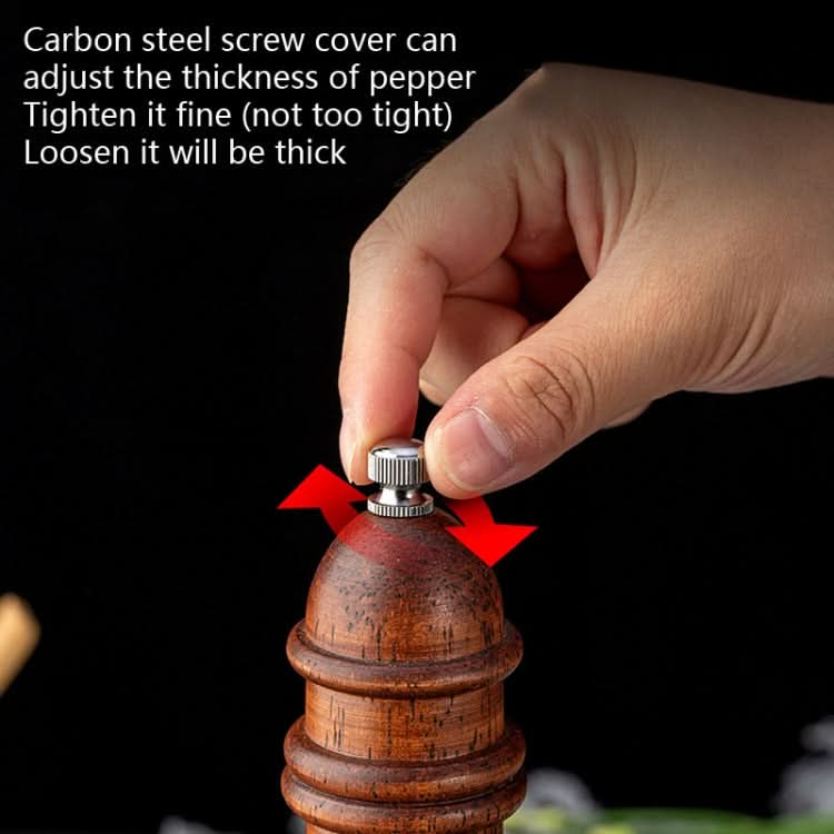 Wooden Lighthouse Shape Pepper Grinder Household Manual Sea Salt Grinding Tool - Reluova