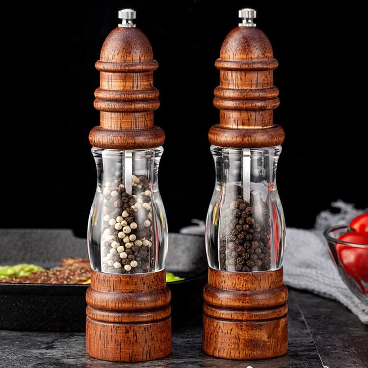 Wooden Lighthouse Shape Pepper Grinder Household Manual Sea Salt Grinding Tool - Reluova