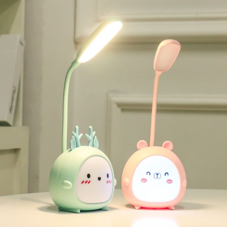 YW2021 Cartoon Cute LED Eye Protection Desk Lamp Student Dormitory Bedroom Folding Reading Desk Lamp My Store