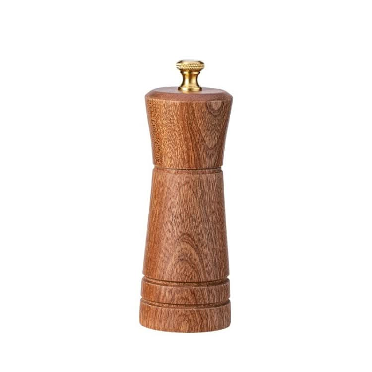 Wood Pepper Grinder Kitchen Household Manual Solid Pepper Powder Black Pepper Mill Grinder Bottle Seasoning Jar - Reluova