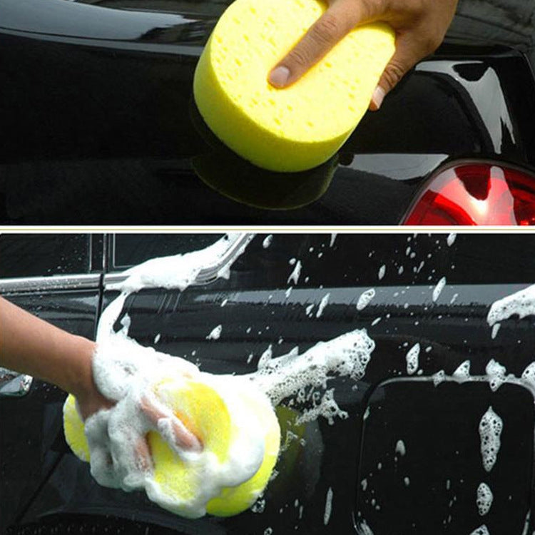 10 PCS Honeycomb Car Wash Sponge Large Vacuum Compression Sponge Car Beauty Waxing Tool