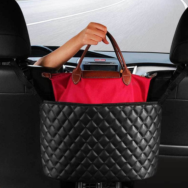 Car Storage Net Pocket Between Two Seats Storage Bag Universal Car Screen Suspension Car Storage ÎҵÄÉ̵ê