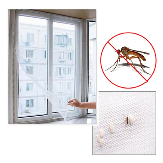 DIY Fly Mosquito Bug Mesh Window Screen Self-adhesive Anti-mosquito Net