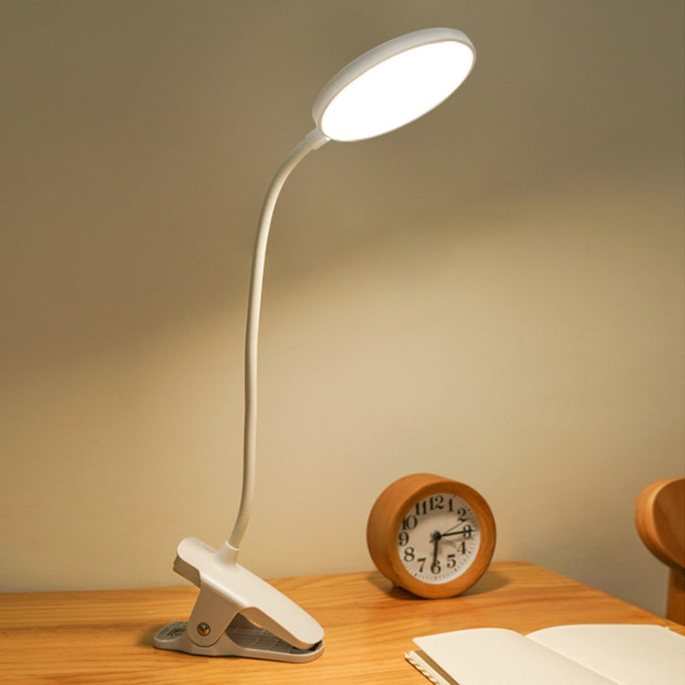 Charging 800mAh LED Clip Desk Lamp USB Eye Protection Bedside Lamp