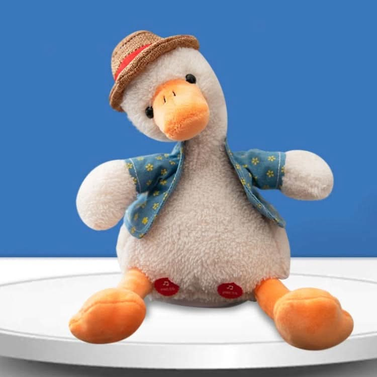 Repeat Duck Tricky Duck Learn Talking Singing Plush Duck Toy Reluova