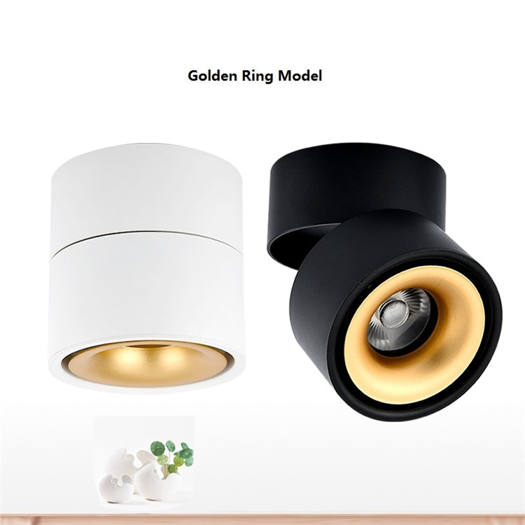 360 Degrees Rotatable Foldable COB LED Background Spot Light Surface Mounted Ceiling Lamp My Store