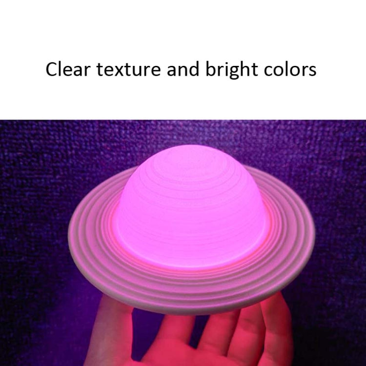 3D Printing LED Saturn Night Light USB Planet Lamp My Store