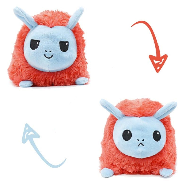 Flipped Doll Double-Sided Expression Flipped Animal Cartoon Doll Plush Toy