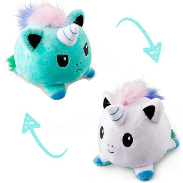 Flipped Doll Double-Sided Expression Flipped Animal Cartoon Doll Plush Toy