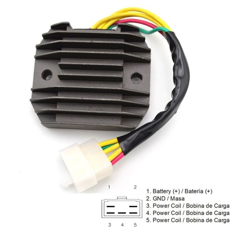 2005.2 Motorcycle Rectifier For Kawasaki / Yamaha XVZ1300 A-Reluova