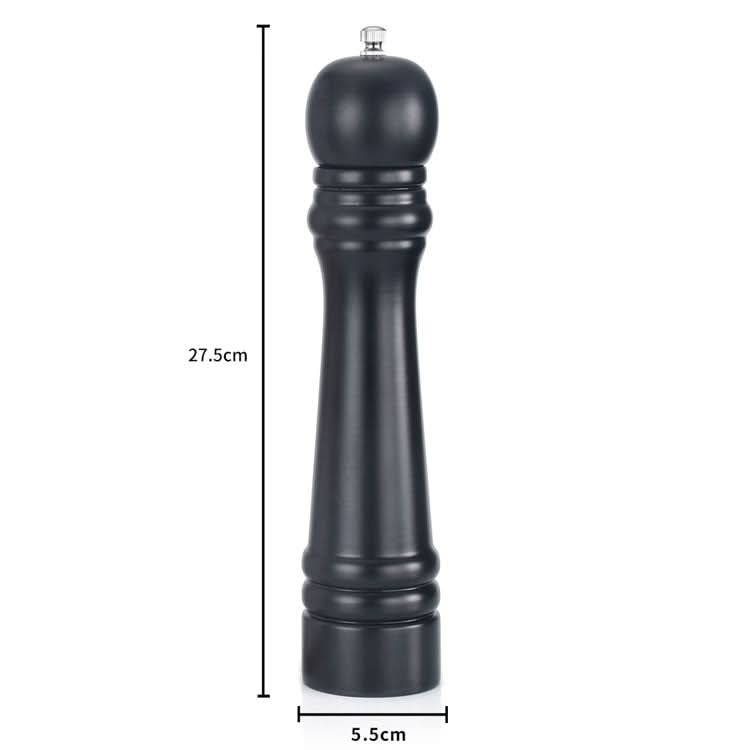 Manual Pepper Grinder Solid Wood PU Paint Pepper Mill Ceramic Core Coarse Salt Pepper Grinder Seasoning Bottle - Reluova