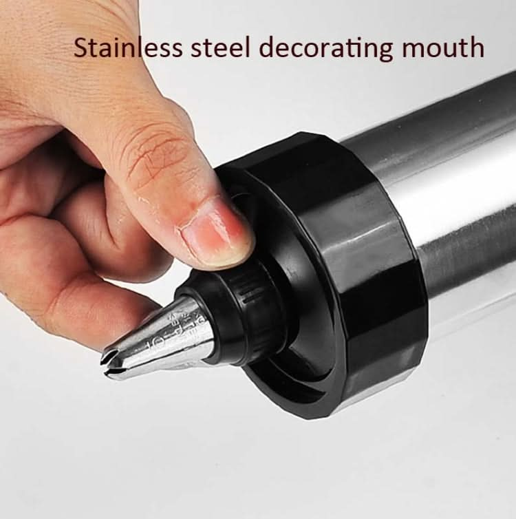 Multi-Function Stainless Steel Piping Gun Set Cookie Biscuits Hand Pressing Biscuit Machine Household DIY Baking Tools - Reluova