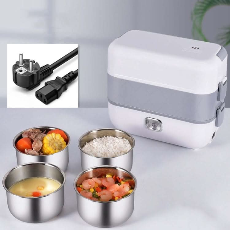 Lunch Box With Electric Heating And Heat Preservation Can Be Plugged In Barrel Office Worker Rice Cooker - Reluova