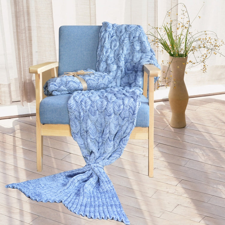 Mermaid Tail Knitted Blanket Fish Tail Blanket My Store