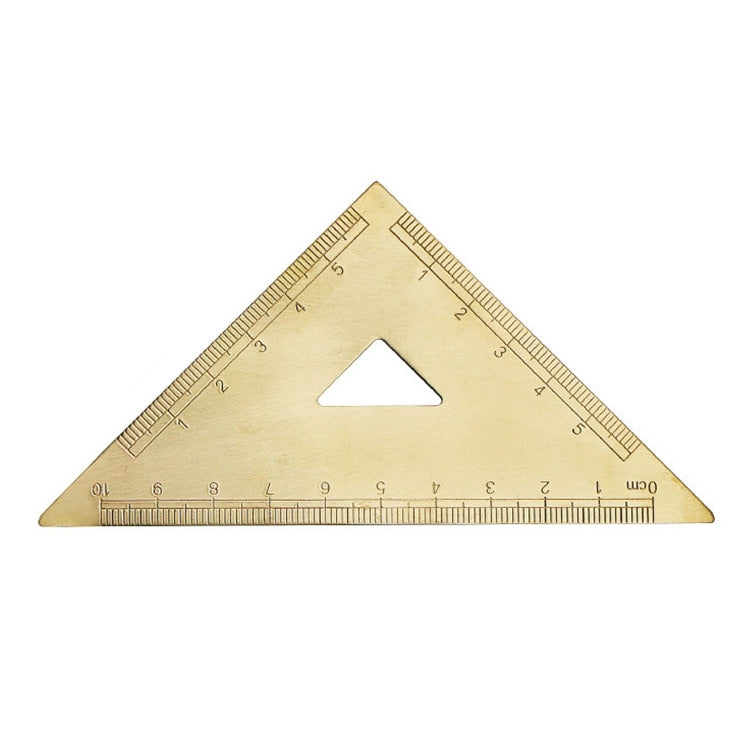 Brass Retro Drawing Ruler Measuring Tools My Store