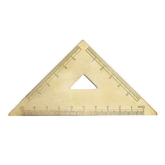 Brass Retro Drawing Ruler Measuring Tools My Store