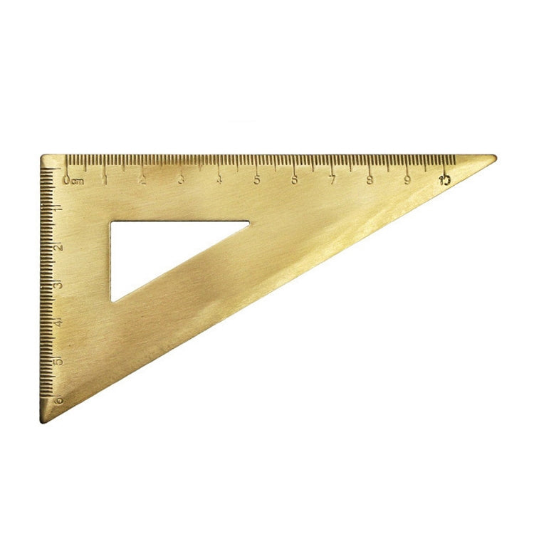 Brass Retro Drawing Ruler Measuring Tools My Store