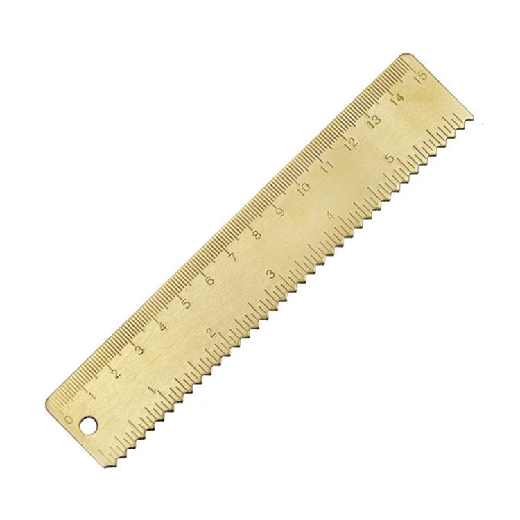 Brass Retro Drawing Ruler Measuring Tools My Store