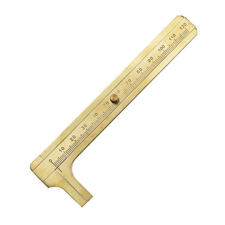 Brass Retro Drawing Ruler Measuring Tools