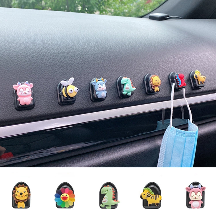 10 PCS Car Hook Car Sticky Multifunctional Mini Small Hook Car Seat Back Hook