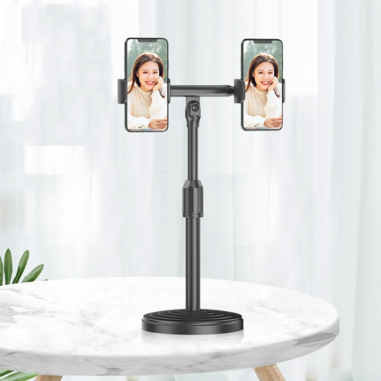 2 PCS Desktop Universal Retractable Multifunctional Mobile Phone Live Broadcast Stand-Reluova