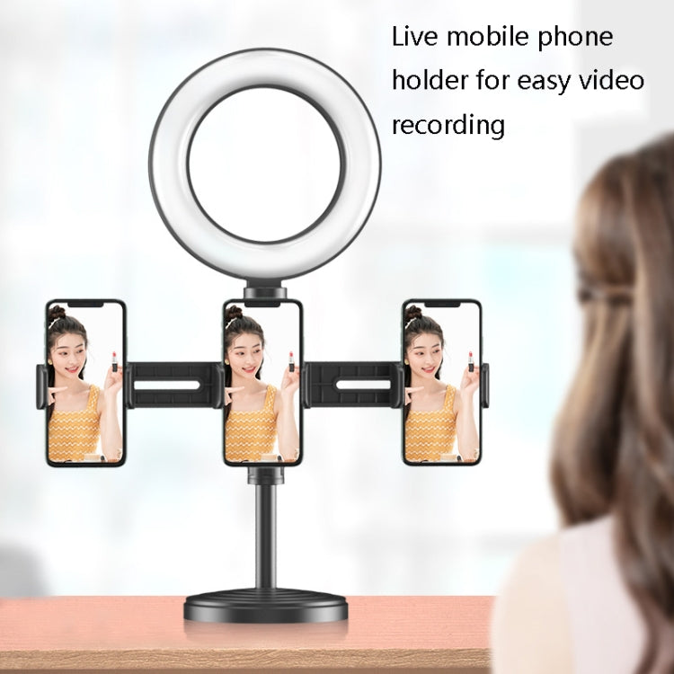 2 PCS Desktop Universal Retractable Multifunctional Mobile Phone Live Broadcast Stand-Reluova