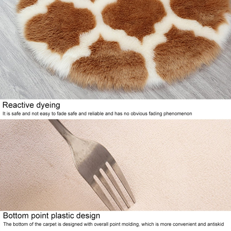 Imitation Fur Household Living Room Plush Carpet Yoga Floor Mat Decoration