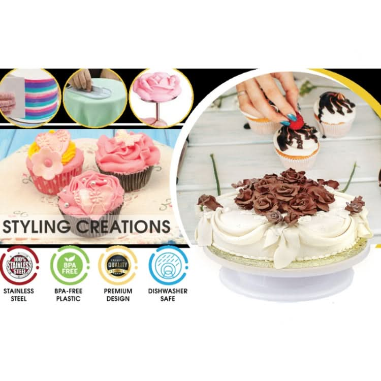 205 in 1 Cake Decorating Turntable Set Cake Decorating Mouth Baking Utensils-Reluova