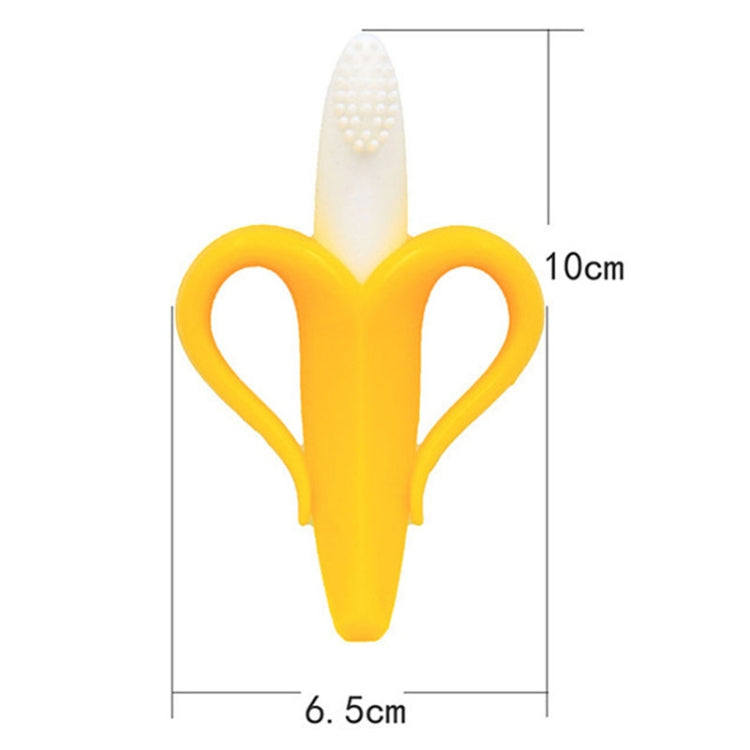 Newborn Baby Banana Silicone Teether Bite My Store