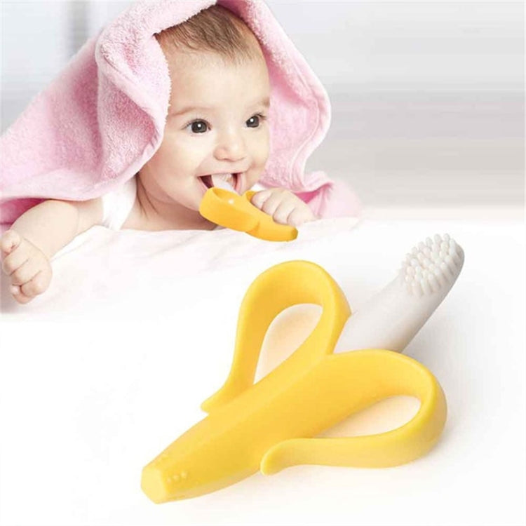 Newborn Baby Banana Silicone Teether Bite My Store