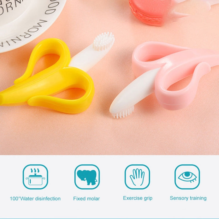 Newborn Baby Banana Silicone Teether Bite My Store