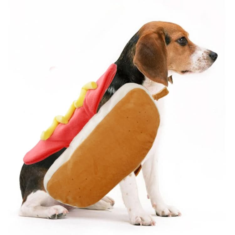 Funny Burger Pet Clothes Dogs Cat Fall Winter Hot Dog Pet Clothes - Reluova