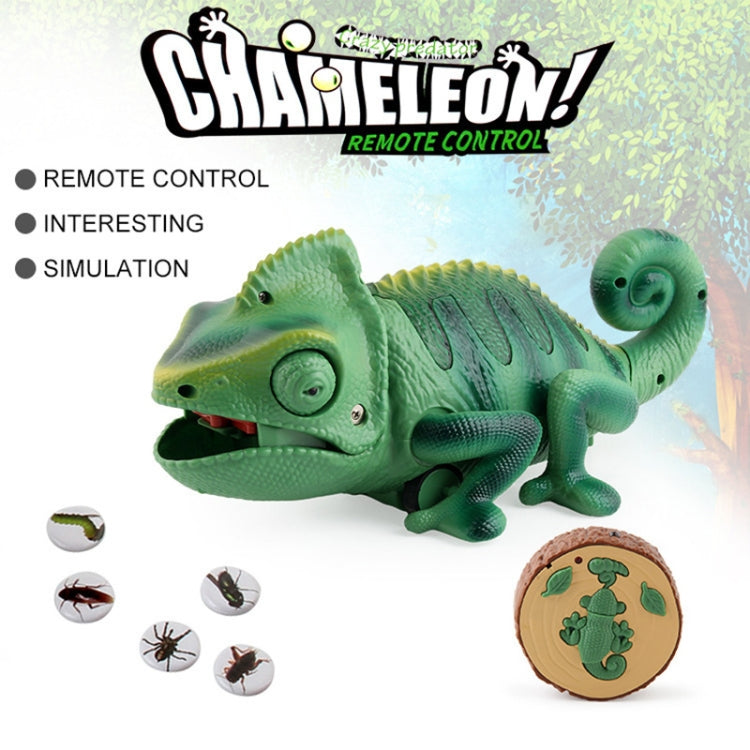 8888 Children Electric Infrared Remote Control Crawling Chameleon Colorful Breathing Light Tricky Toy Reluova