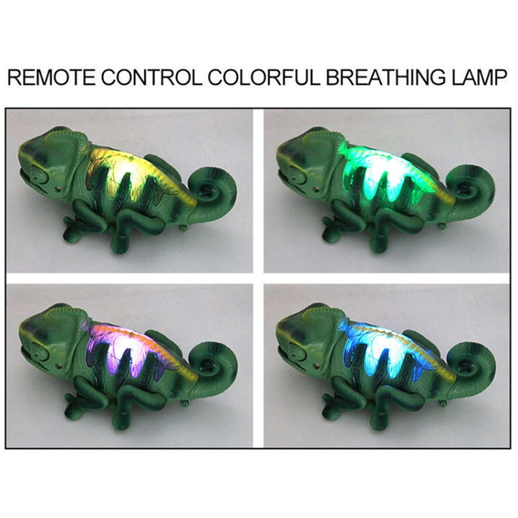 8888 Children Electric Infrared Remote Control Crawling Chameleon Colorful Breathing Light Tricky Toy