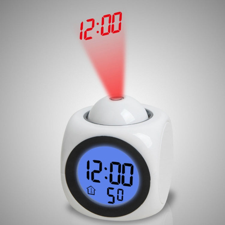 Multi-function LED Projection Alarm Clock Voice Talking Clock My Store