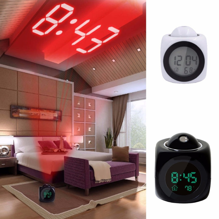 Multi-function LED Projection Alarm Clock Voice Talking Clock