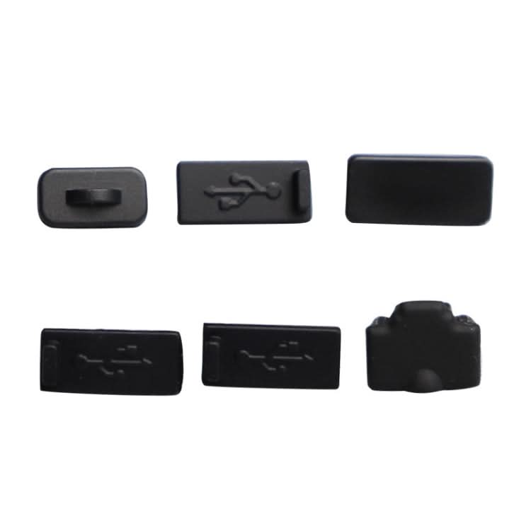 3 Sets Game Console Dust Plug USB HDM Dustproof Kit For PS5 Reluova