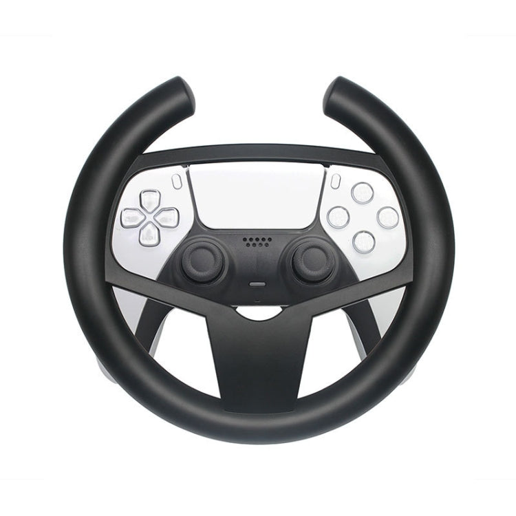 2 PCS Gamepad Steering Wheel Round Racing Game Console Steering Wheel For PS5-Reluova