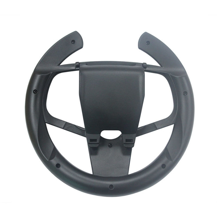 2 PCS Gamepad Steering Wheel Round Racing Game Console Steering Wheel For PS5-Reluova