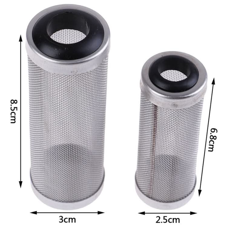 Stainless Steel Water Inlet Protective Cover Fish Tank Aquarium Filter Water Inlet Suction Filter Cover, Specification: White 12mm - Reluova