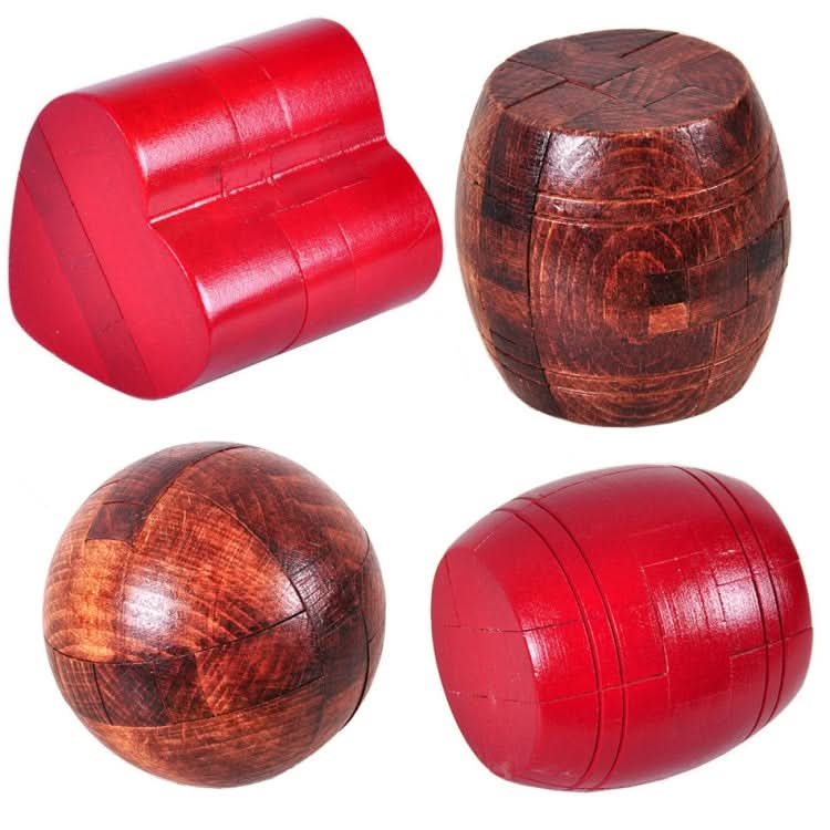 Adult Wooden Intelligence Toys Classical Toys Luban Lock Reluova