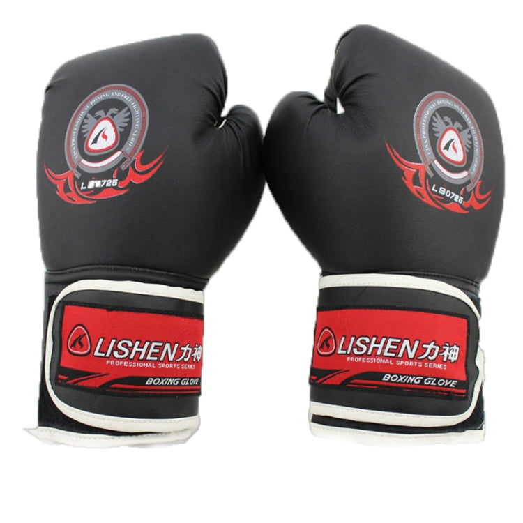 LISHEN Thickened Boxing Gloves Muay Thai Fighting Training Fitness Gloves Reluova