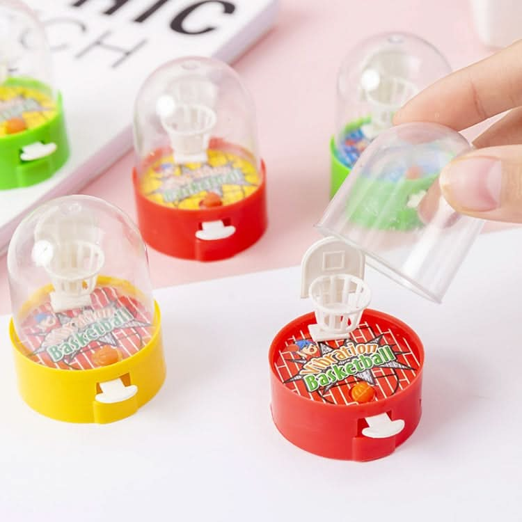 30 PCS Mini Finger Shooting Machine Vent Decompression Ball Children Educational Toys Board Game, Random Colour Delivery Reluova