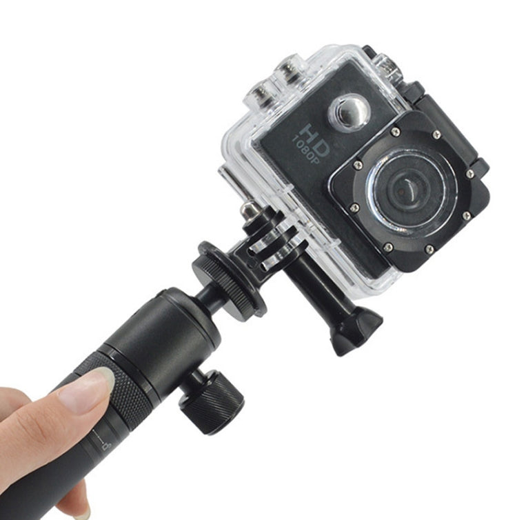 Mini Desktop Aluminum Alloy Tripod Mini Ball Head 360 Degree Pan 90 Degree Tilt Tripod